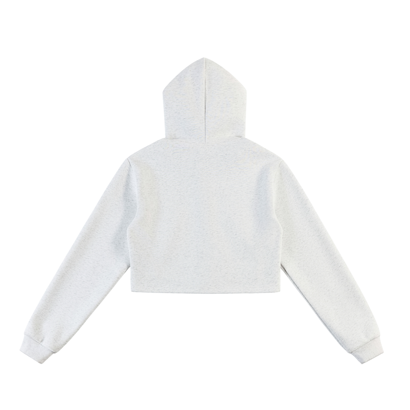Women’s Essential Cropped Zip-Up Hoodie