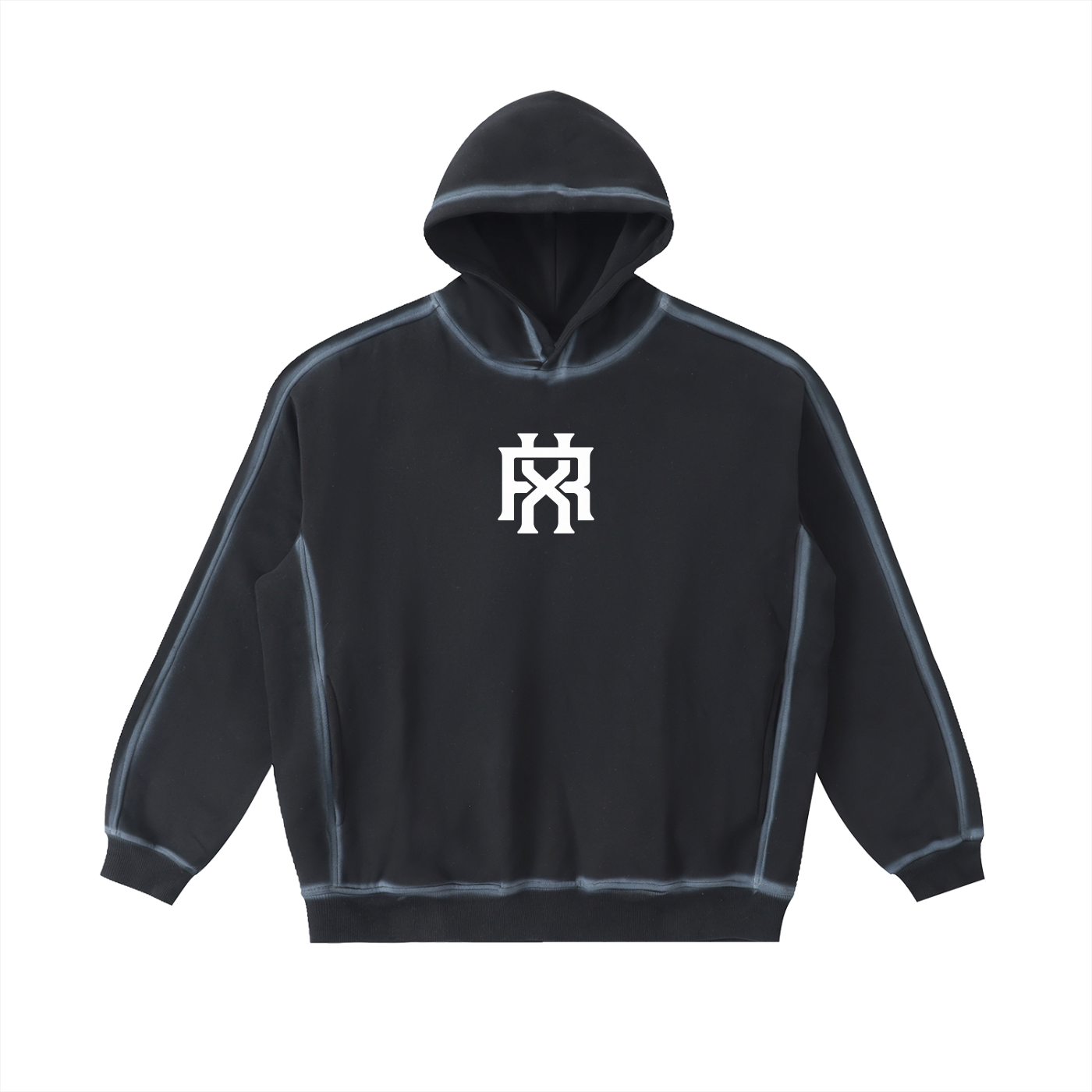 Mens Sunfaded Edge Fleece Hoodie