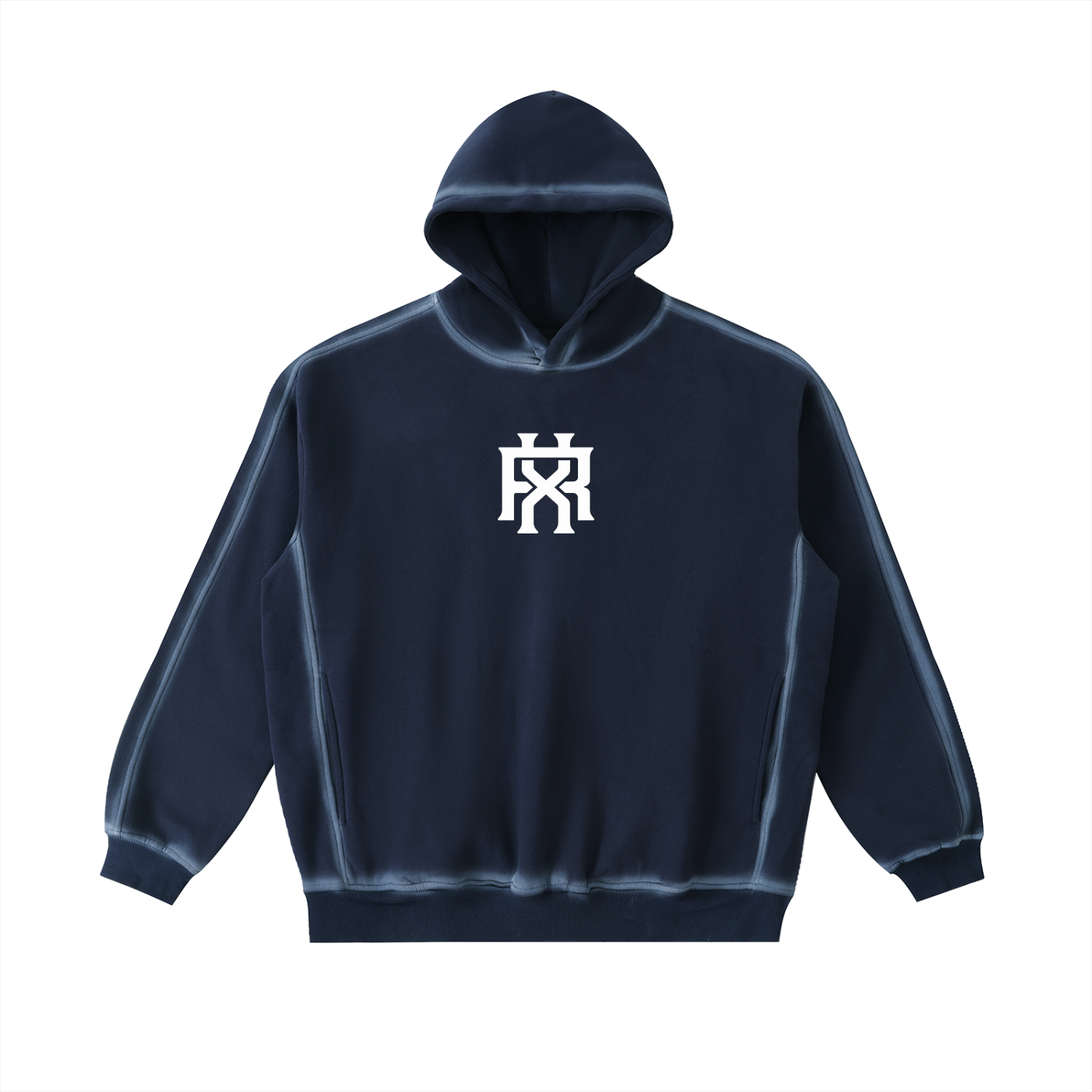 Mens Sunfaded Edge Fleece Hoodie