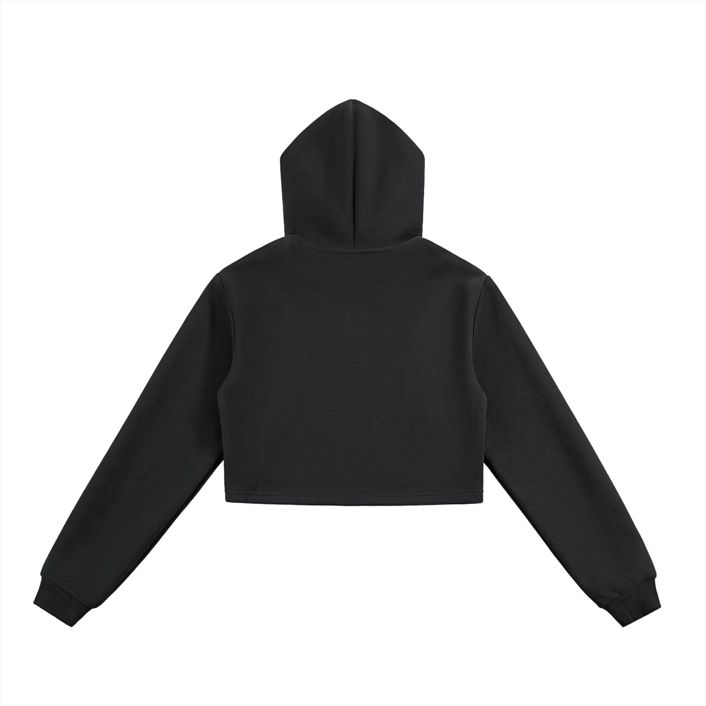 Women’s Essential Cropped Zip-Up Hoodie