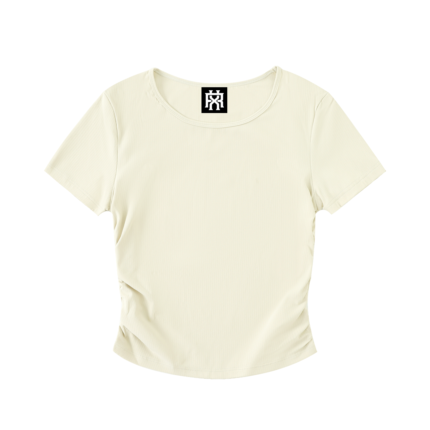 Ruched Bodycon Crop Top