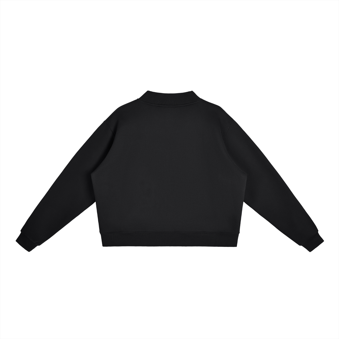 Women’s Essential Fleece Mock-Neck Crew Sweatshirt