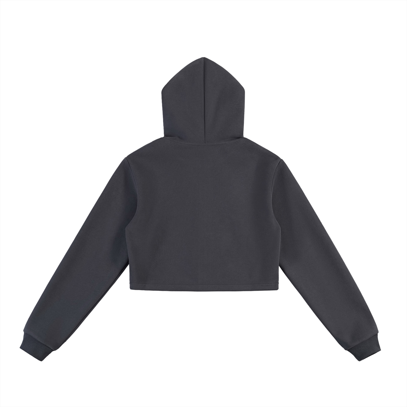 Women’s Essential Cropped Zip-Up Hoodie