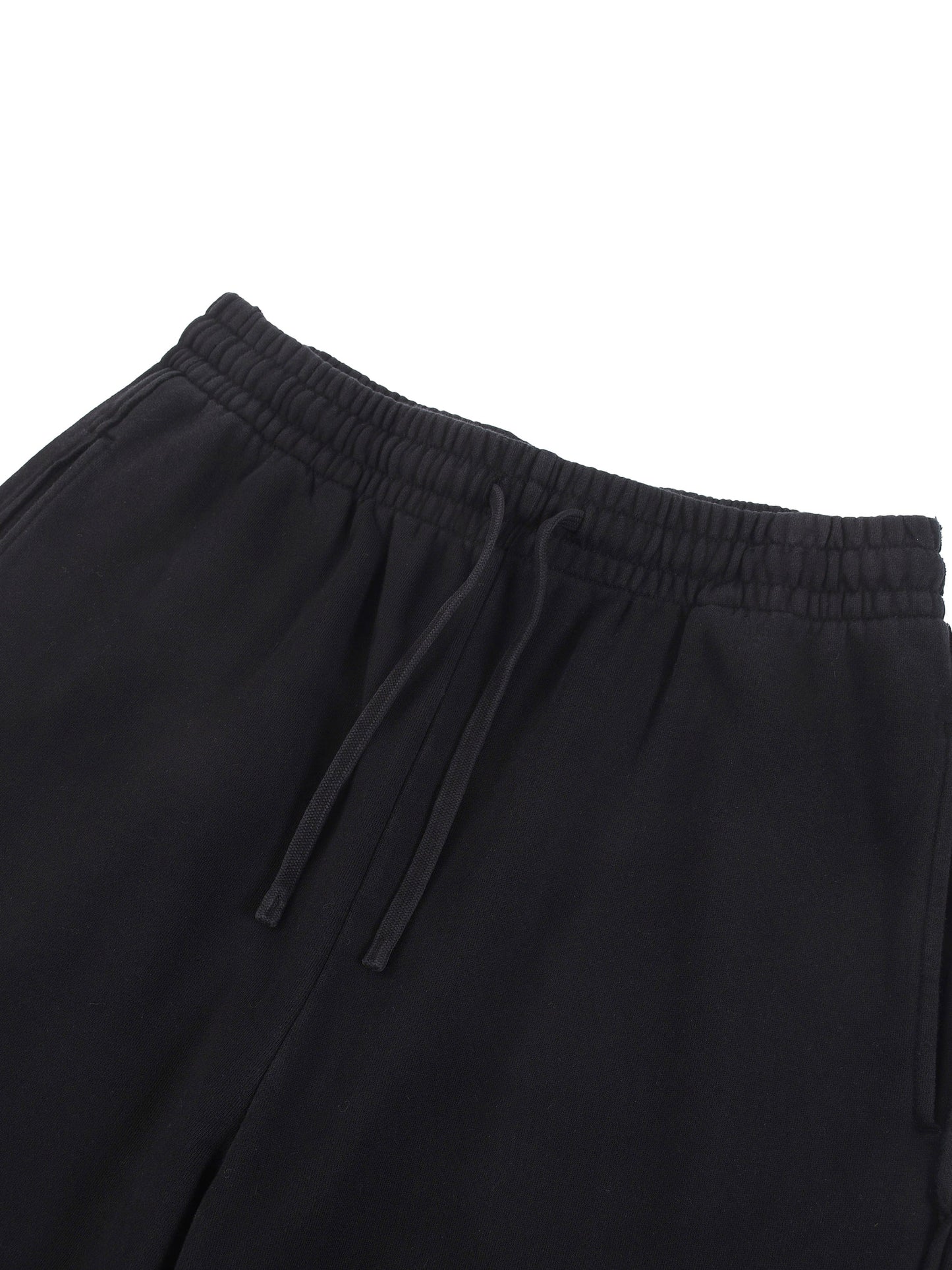 Mens Snow Washed Raw Edge Sweatpants