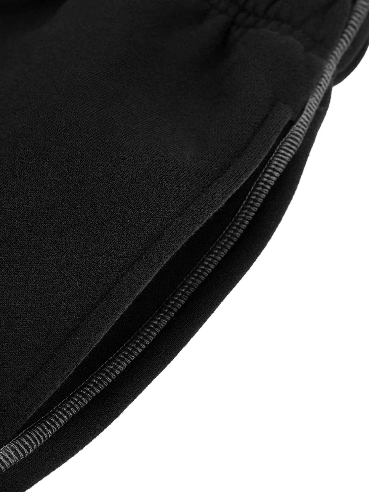Mens Contrast-Stitched Fleece Sweatpants